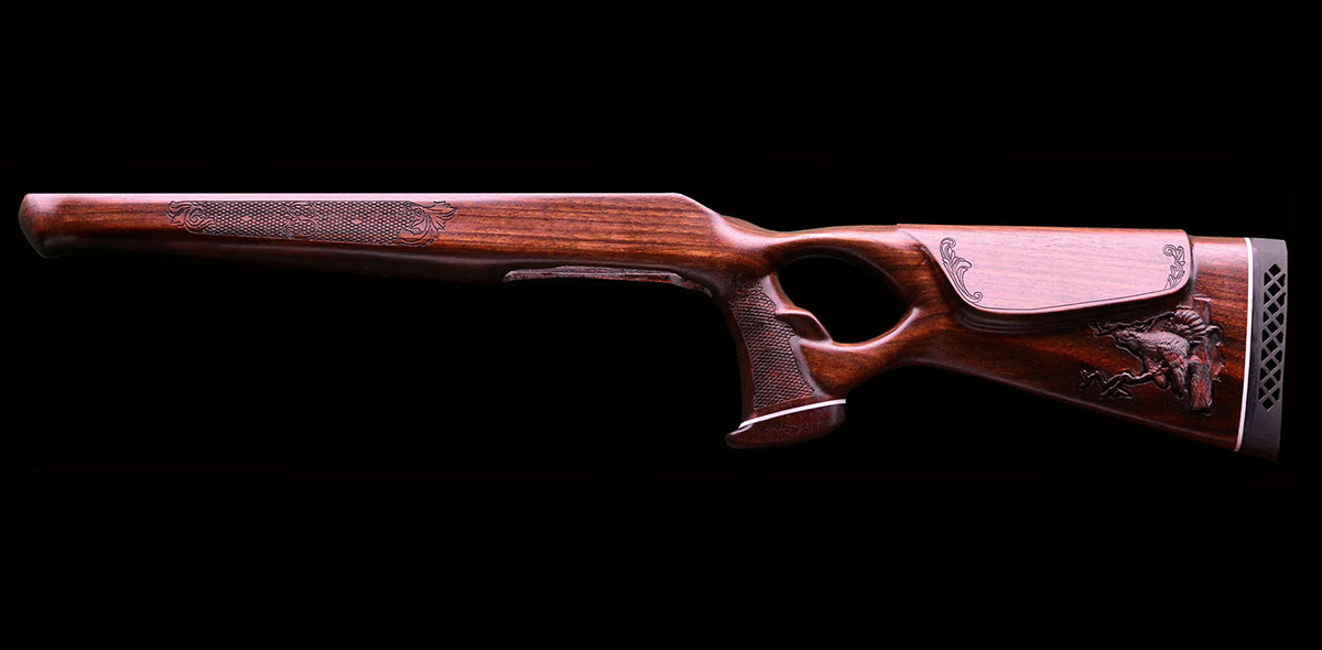Ergonomic custom stock for Tikka T3x